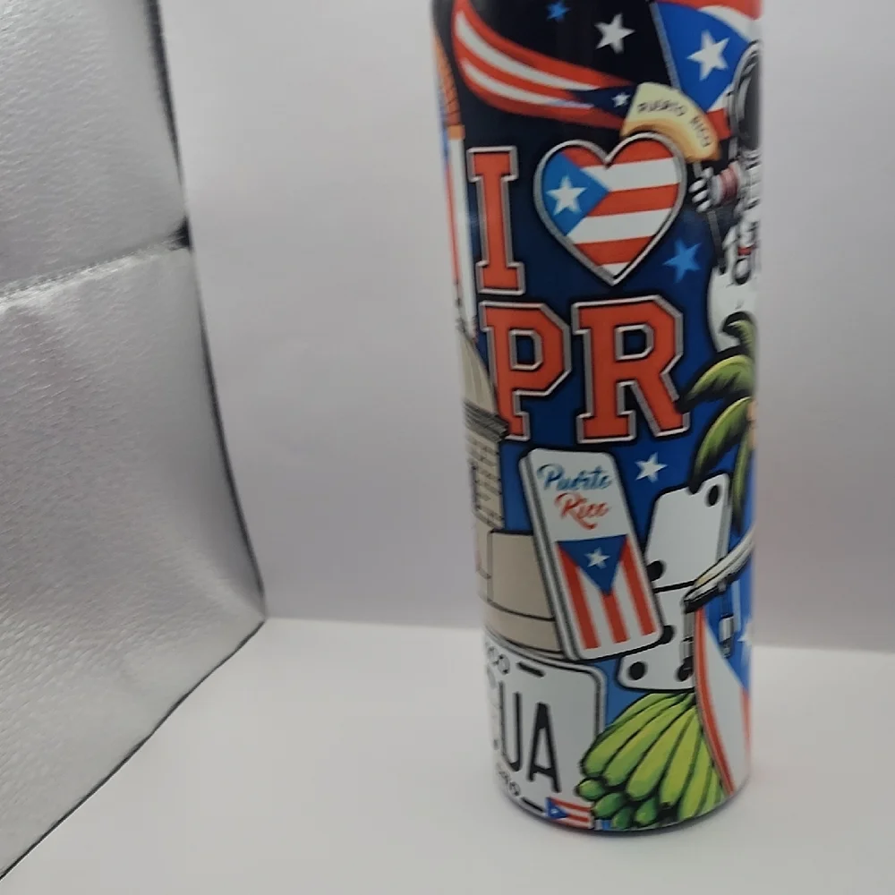 Patriotic Puerto Rico Party Tumbler